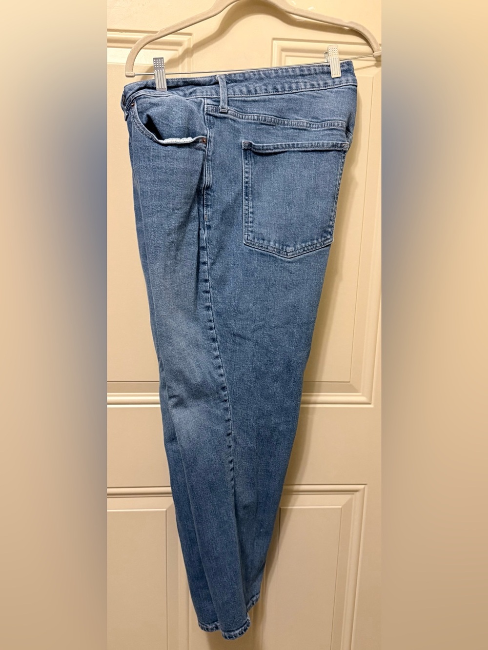 Old Navy O.G. Straight High Rise Jeans in Cotton and Spandex Size 18